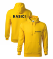 Žlutá pánská mikina pro hasiče0