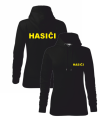  Černá dámská mikina pro hasiče0