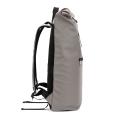 STRICKER Batoh s Roll Top z PU s kapsou na 16" notebook PORTLAND16