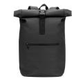 STRICKER Batoh s Roll Top z PU s kapsou na 16" notebook PORTLAND1