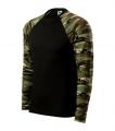 Maskáčové tričko unisex CAMOUFLAGE LS3