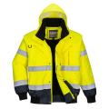 Bunda Bomber Hi-Vis Contrast10
