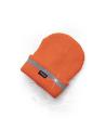 Zimní čepice pletená fleece  ARDON®SPARK s reflex. pruhem oranžová 0