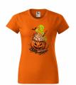 Dámské tričko Halloween dýňové latté5