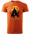 Pánské tričko Halloween strašidelný hrad4