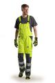 Reflexní kalhoty s náprsenkou NORWICH žluté0