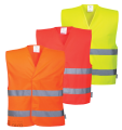 Vest-Port reflexní vesta s dvěma pruhy 2