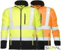 SIGNAL výstražná fleecová mikina1