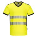 Tričko PW3 Hi -Vis s výstřihem do V1