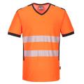 Tričko PW3 Hi -Vis s výstřihem do V2