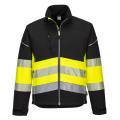 Softshellová bunda PW3 Hi -Vis Třída 12