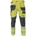 Pracovní reflexní HV kalhoty SHELDON žluté1