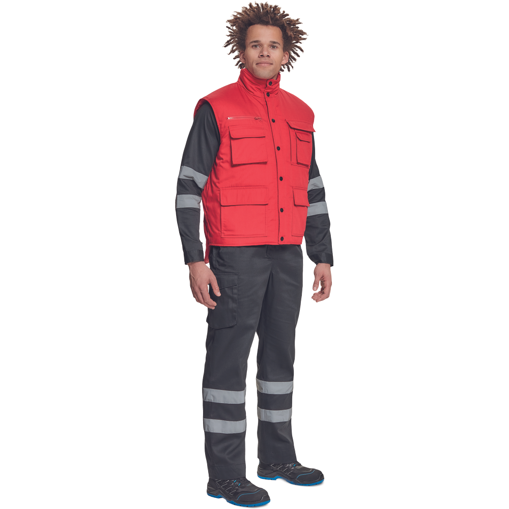 Pracovní vesta zateplená TRITON zelená