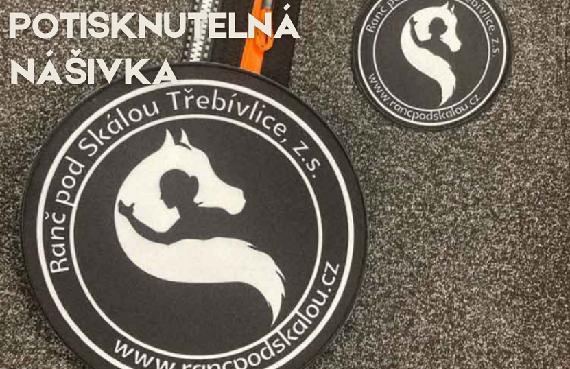 Potisknutelná nášivka